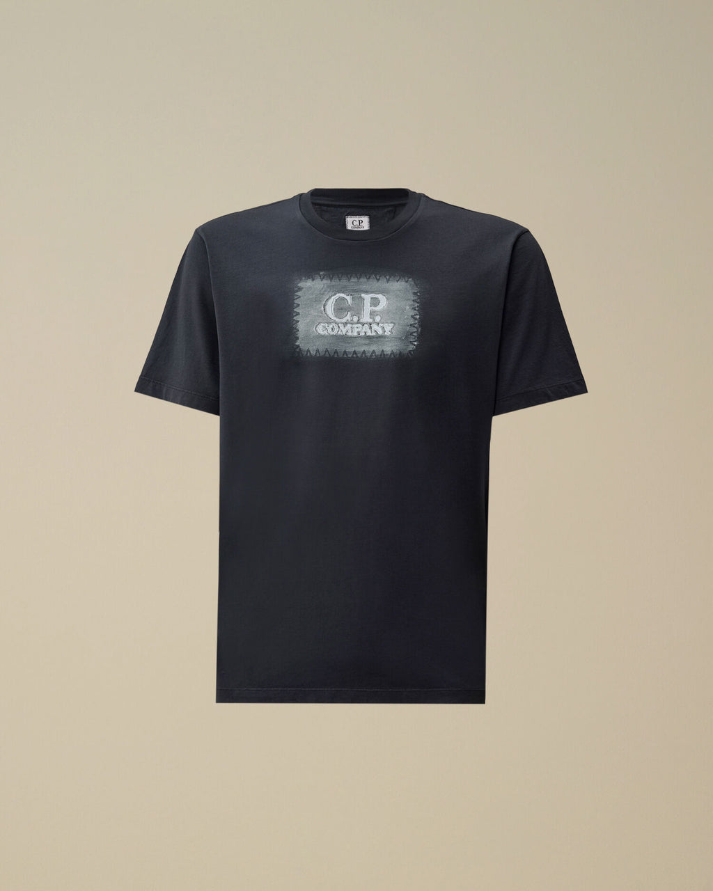 24/1 Jersey Short Sleeve Logo Label T-Shirt, MIDNIGHT NAVY - BLUE