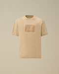 Jersey 30/1 Short Sleeve Logo Label T-Shirt, FROZEN DEW - WHITE