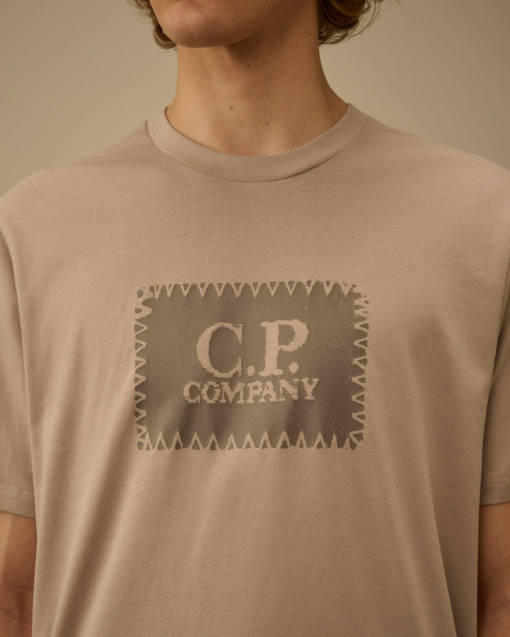 Jersey 30/1 Short Sleeve Logo Label T-Shirt, DOVE - GREY