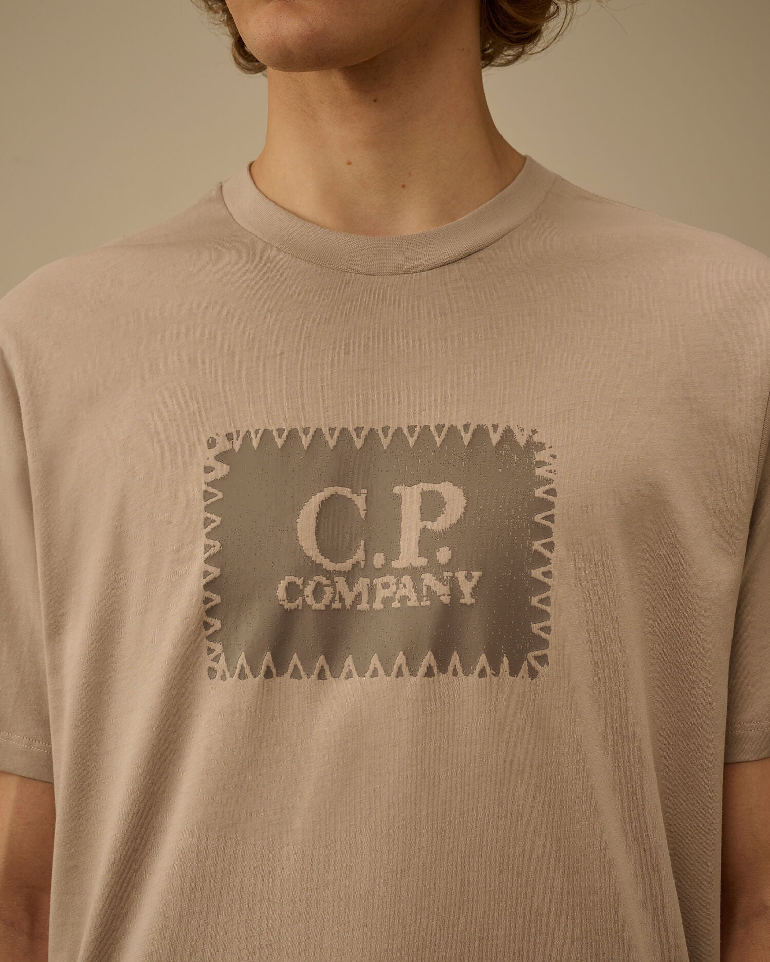Jersey 30/1 Short Sleeve Logo Label T-Shirt, DOVE - GREY