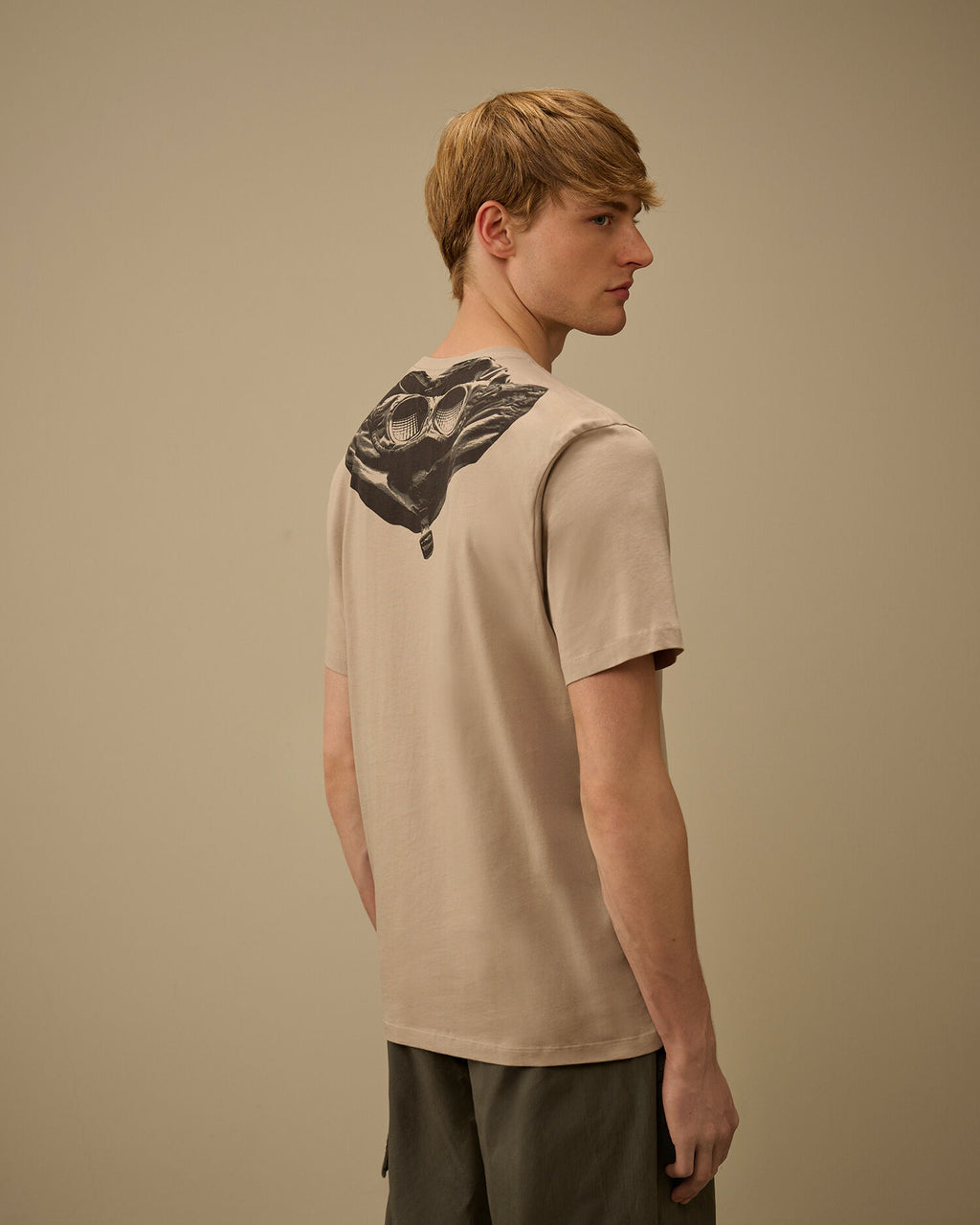 30/1 Jersey Short Sleeve Goggle T-Shirt, DOVE - GREY