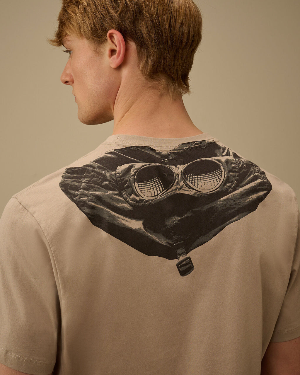 30/1 Jersey Short Sleeve Goggle T-Shirt, DOVE - GREY