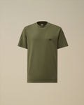 30/1 Jersey Short Sleeve Logo Patch T-Shirt, LAUREL WREATH - GREEN