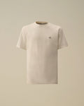 30/1 Jersey Short Sleeve Goggle T-Shirt, GAUZE WHITE